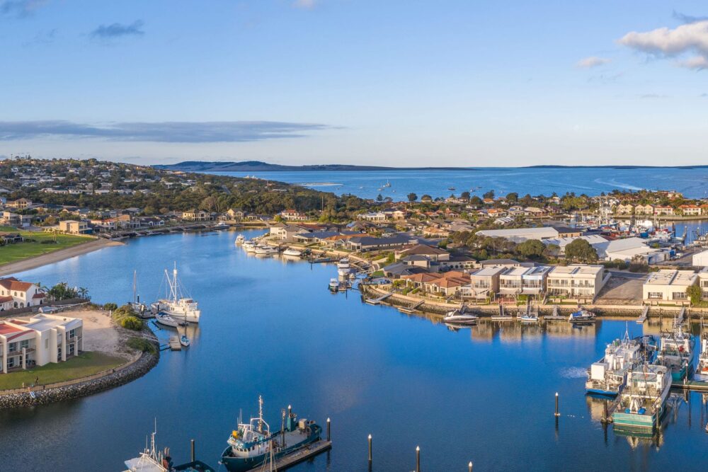 Port Lincoln Marina; Image Credit: Isaac Forman